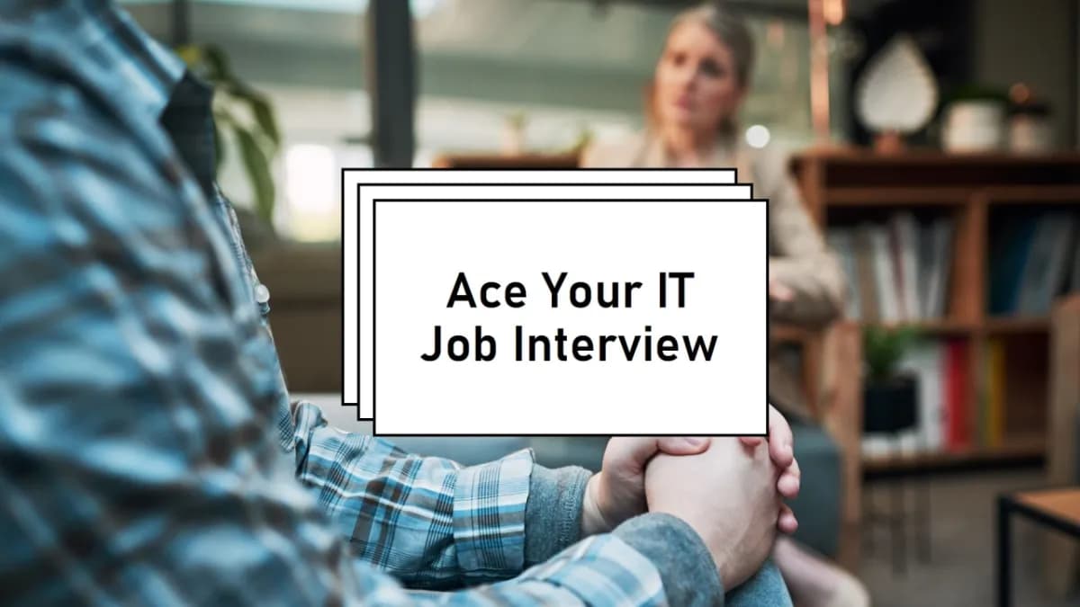Mastering the Technical Round: A Comprehensive Guide to Ace Your IT Job Interview