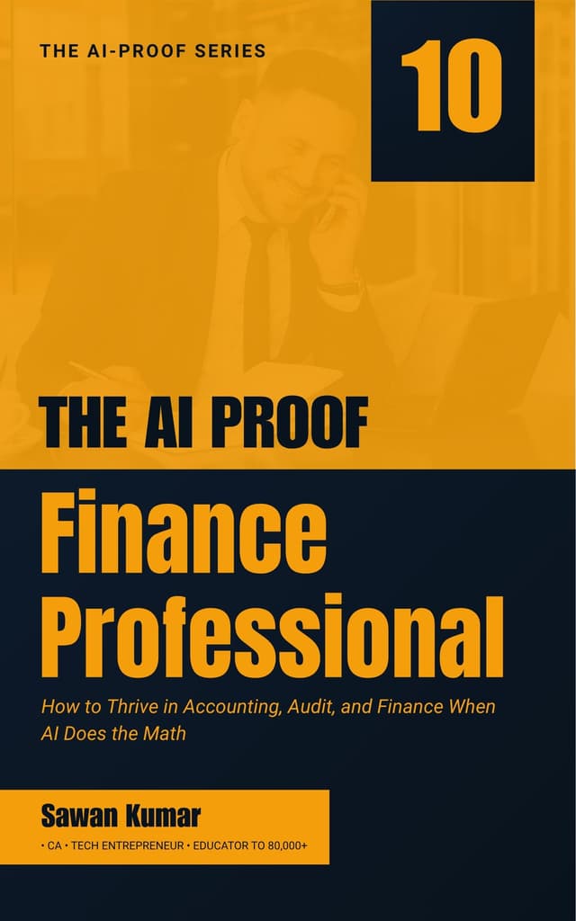 The AI-Proof Finance Professional book cover