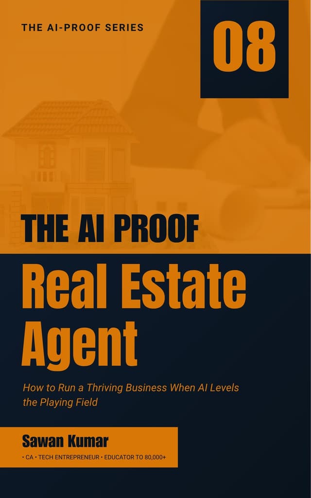 The AI-Proof Real Estate Agent book cover
