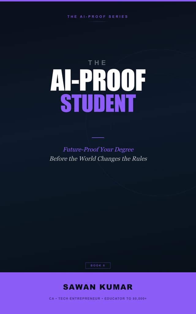 The AI-Proof Student book cover
