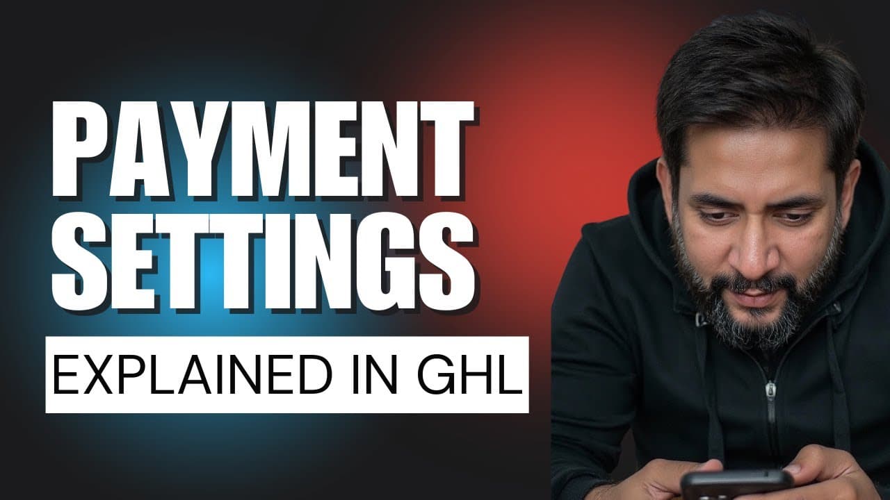 Understanding Payment Settings in Sales Receipts with GoHighLevel (GHL) 💳✅