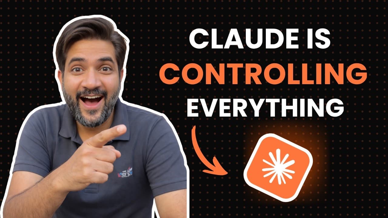 When Claude Controls Your Screen | Computer Use Feature Explained
