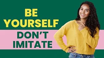 Don't Try To Be Someone Else on Social Media #shorts