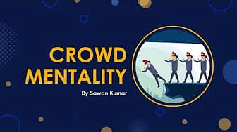 CROWD MENTALITY| Are you Suffering from Crowd Mentality| 5 Symptoms| Sawan Kumar #shorts