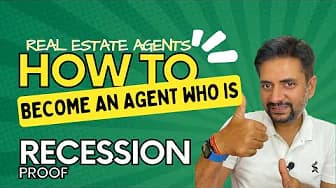 How to become a recession proof real estate agent