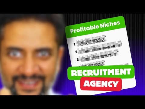 5 most profitable NICHE for your Recruitment Agency 2024