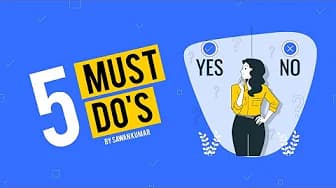 5 Must-Do's When Starting As A Real Estate Agent