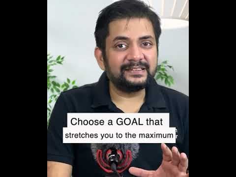 If a goal is tough to achieve, you will learn a lot #shorts
