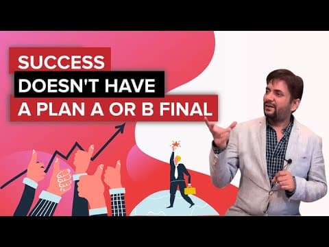 Success Doesn't have a plan A or B Final | By Sawan Kumar