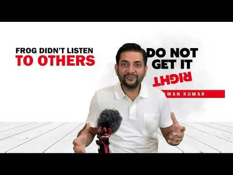 Why should we not be listening to our haters | Remove Negative Thoughts | By Sawan Kumar