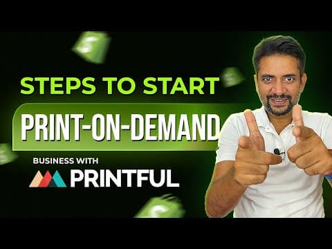 Create a Print-On-Demand Shopify Store (STEP-BY-STEP)