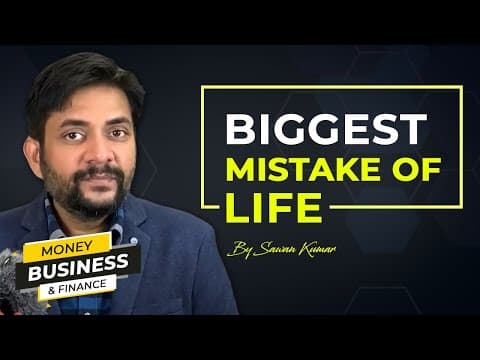 Why you shouldn't try to save Money or Time? | Biggest mistake of life is to try saving money!