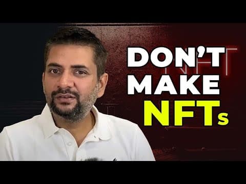 Why You Should NOT Make NFTs in 2022
