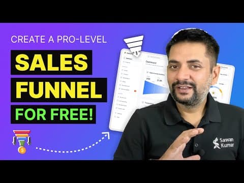 How I Build Funnel for FREE under 25 Minutes 🤪| Full Tutorial😍
