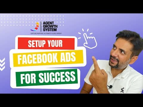 How to setup your facebook ad for success specially for Real Estate Agents