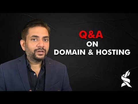Digital Business : Domain and Hosting Q&A you must know before visiting a website development agency