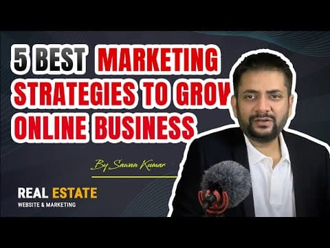 5 Best Marketing Strategies to Grow your Online Business | By Sawan Kumar