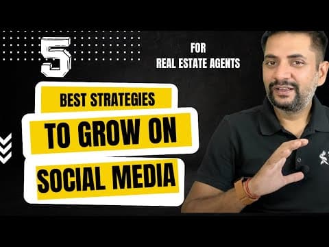 How to grow on Social Media for Real Estate Agents in 2022