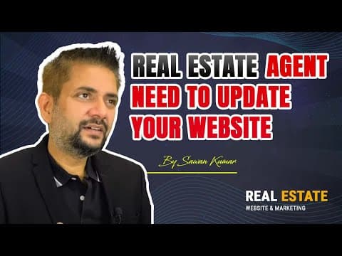 Why you as Real Estate Agent need to update your website today