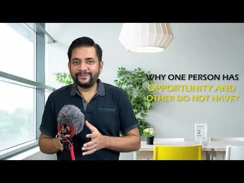 Opportunities are Money is every around us | We need the eyes to see them | By Sawan Kumar
