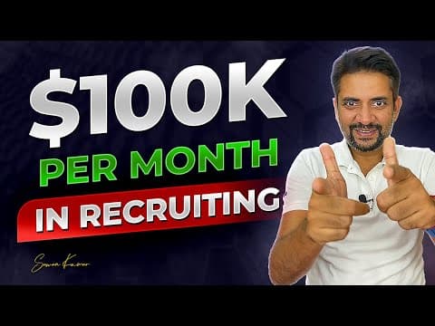 Fast Track to 100k in Recruitment Business