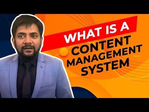 What is a Content Management System with Sawan Kumar | Best Career Coach in India