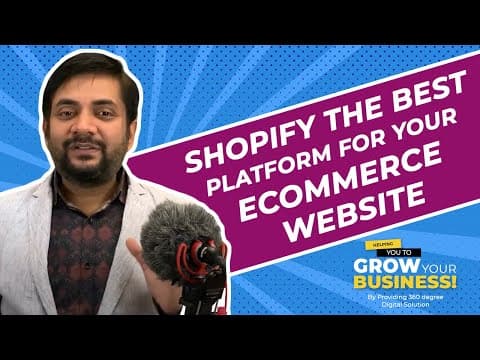 How is shopify the best platform for your ecommerce website |By Sawan Kumar | Best Career Coach