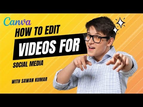 This is how real estate agents edit videos for social media on Canva